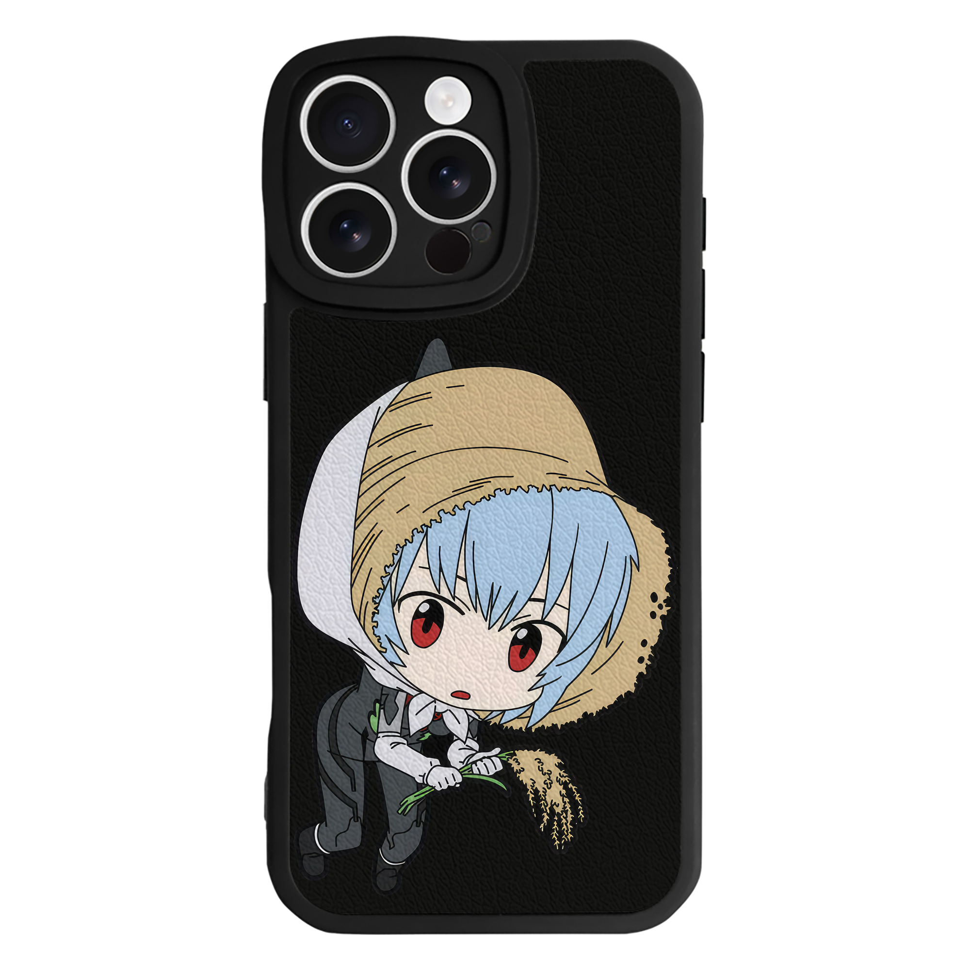 （画像用） EVA 新世紀エヴァンゲリオン 【iPhone 16シリーズ対応】シリコンスマホケース（レザー調） 材質：シリコン